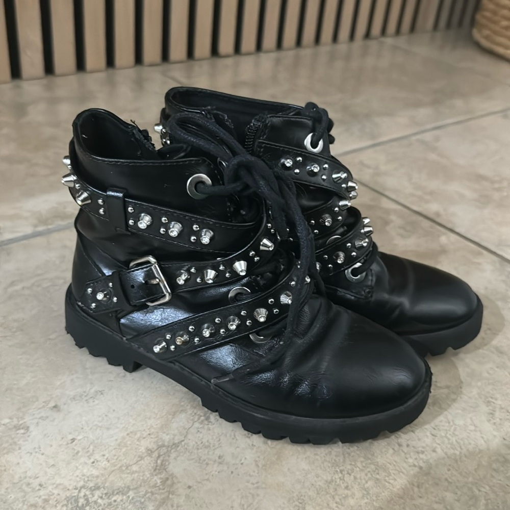 Zara Girls Combat Boots